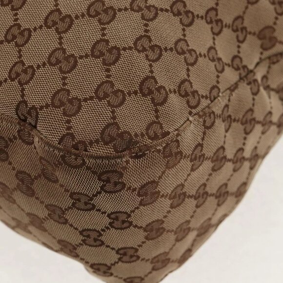 GUCCI GG Canvas Hand Bag 2way Beige White Auth ep10950 - Picture 4 of 16